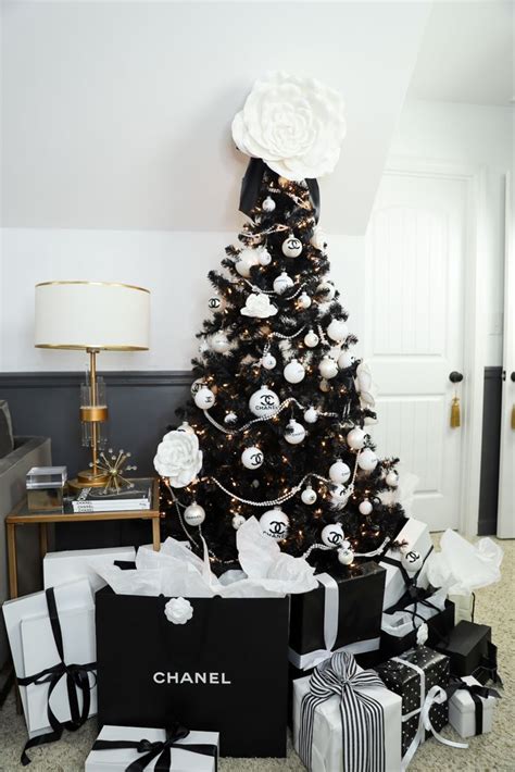 chanel inspired christmas tree|110 Best CHANEL Christmas tree ideas in 2024 .